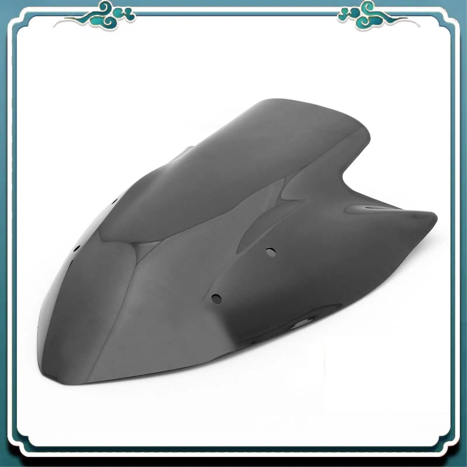 プレミアムオートバイフロントガラスディフレクターフロントガラスカワサキ-z1000-z-1000-2003-2006