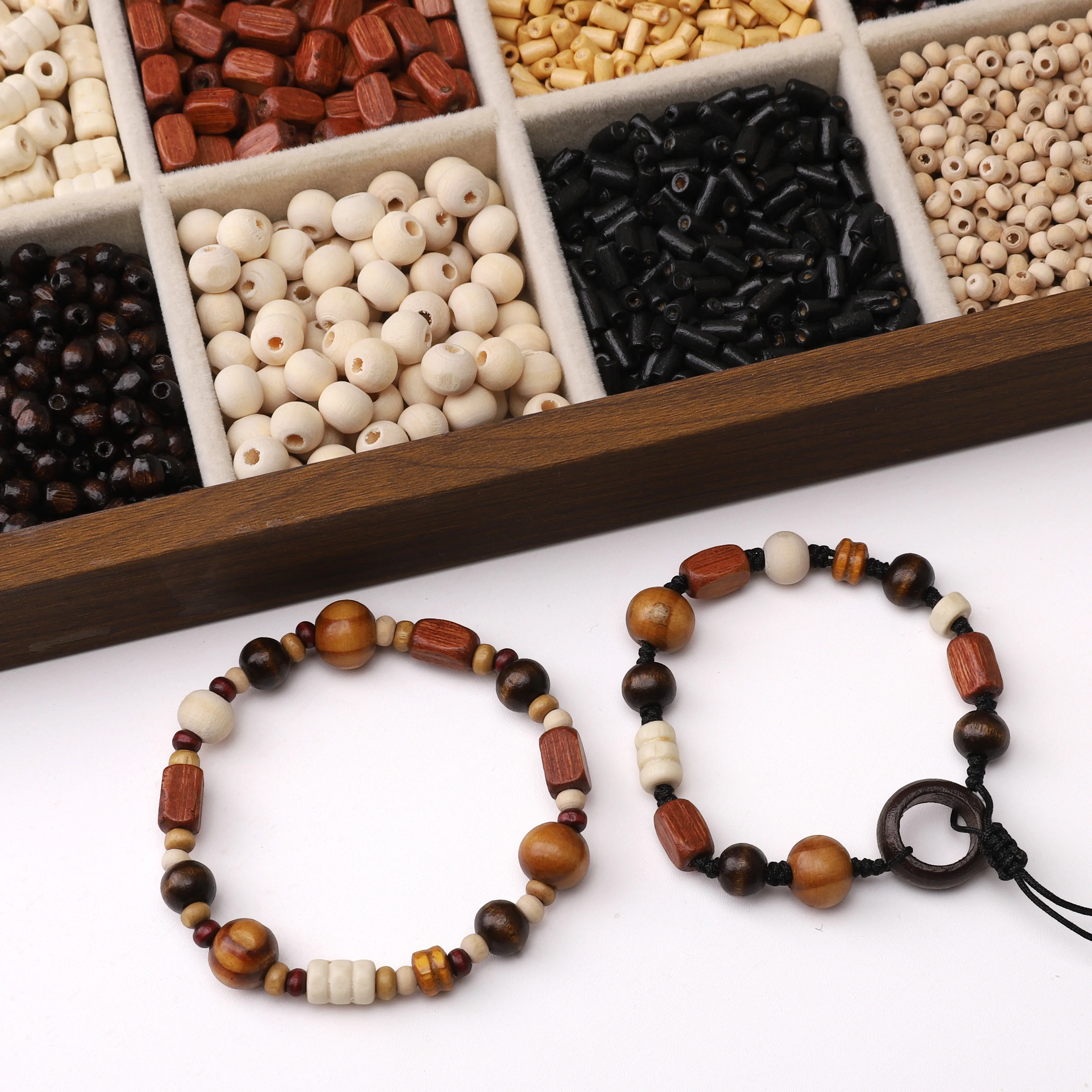 20Pcs/Bag Wooden Be…