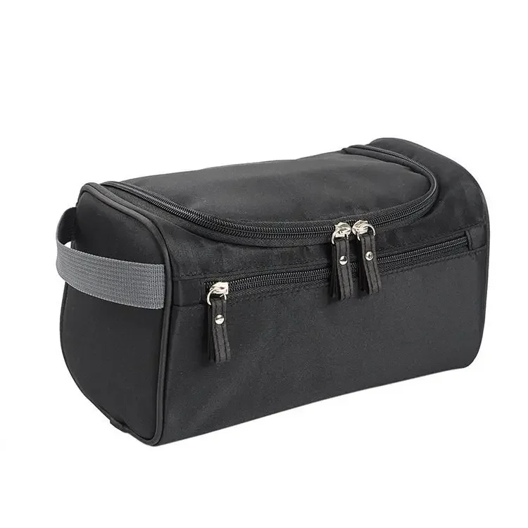 Tragbares Reise-Kosmetik-Set für Herren, ideal für Geschäftsreisen im Freien, große Kosmetiktasche, Organizer-Tasche, Badetasche, Pflege-Set. – Detail 1
