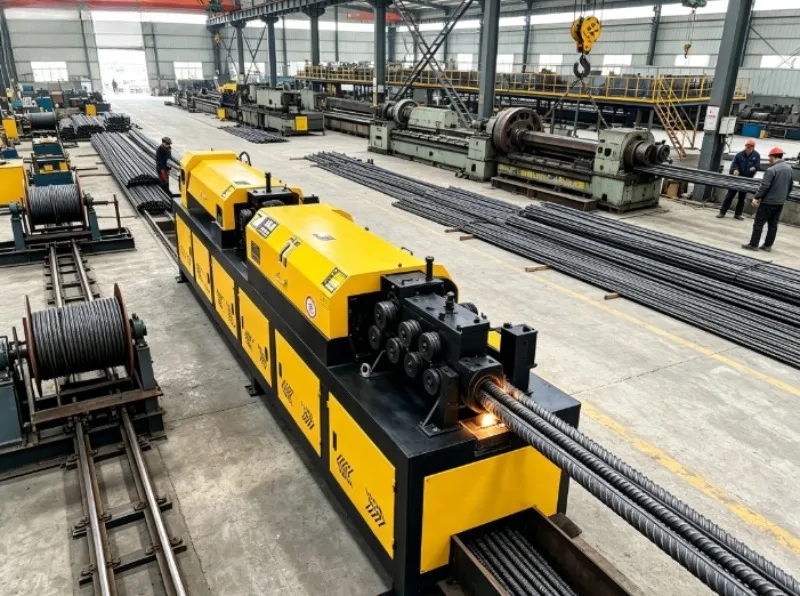 Stable Rebar Straightening & Cutting Machine, Anti Collision Sensor for Safe Protection and Reliable Performance