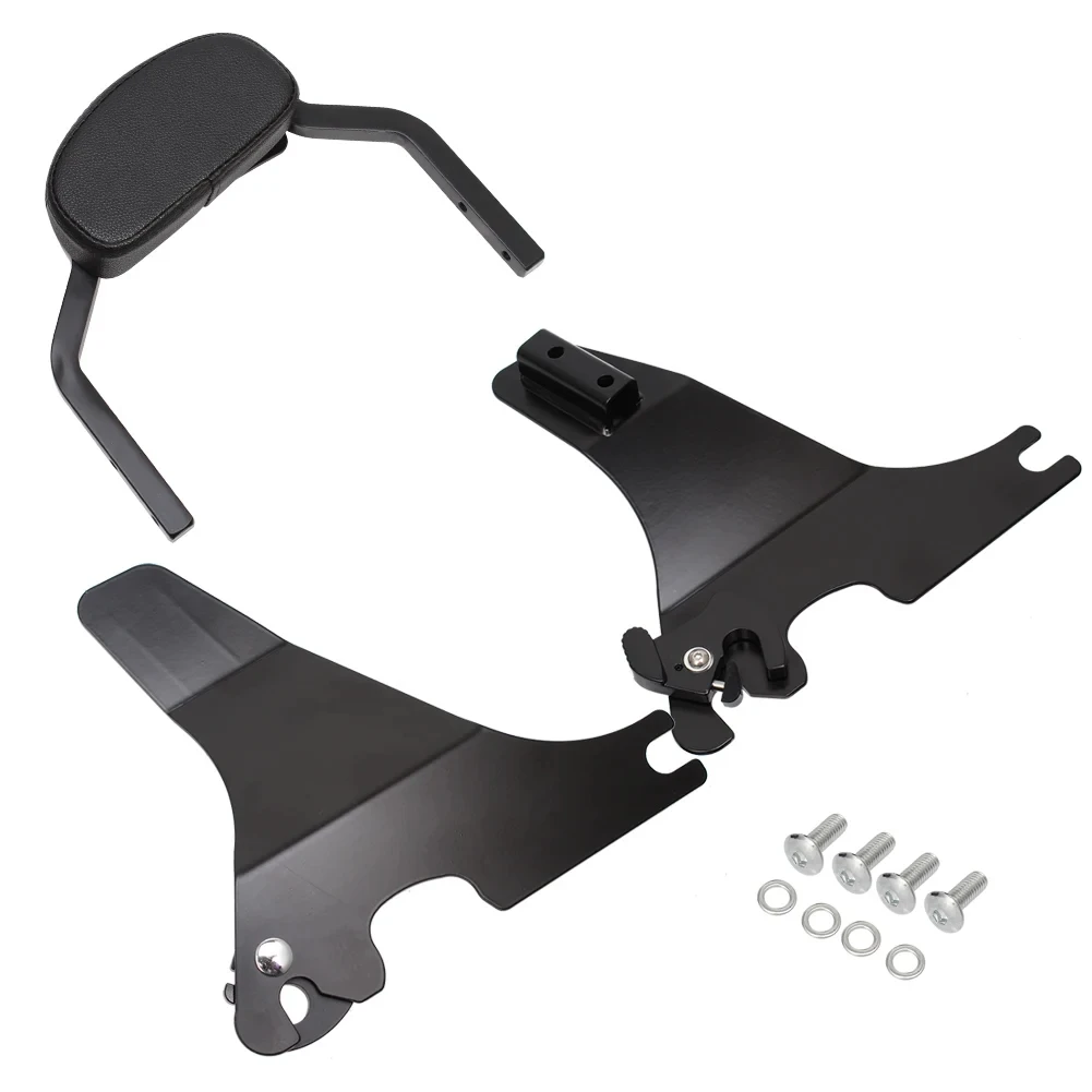 Motorcycle Short Rear Passenger Backrest Sissy Bar For Harley Sportster XL883 883 1200 Iron Forty Eight 72 2004-2022