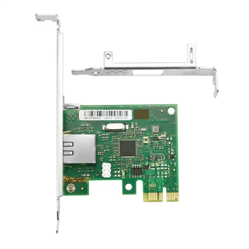PCI Express Network Card 1Gb Gigabit Ethernet Server Adapter for Intel I210AT Chip PCIe2.1 X1 RJ45 Single Port 1000M PXE Startup