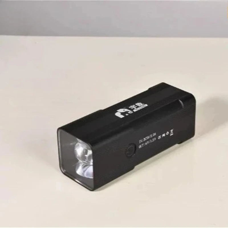 USB Interface Portable Decorative Long-life Leveling Lamp Black Wall Grinding Acceptance LED Flashlight