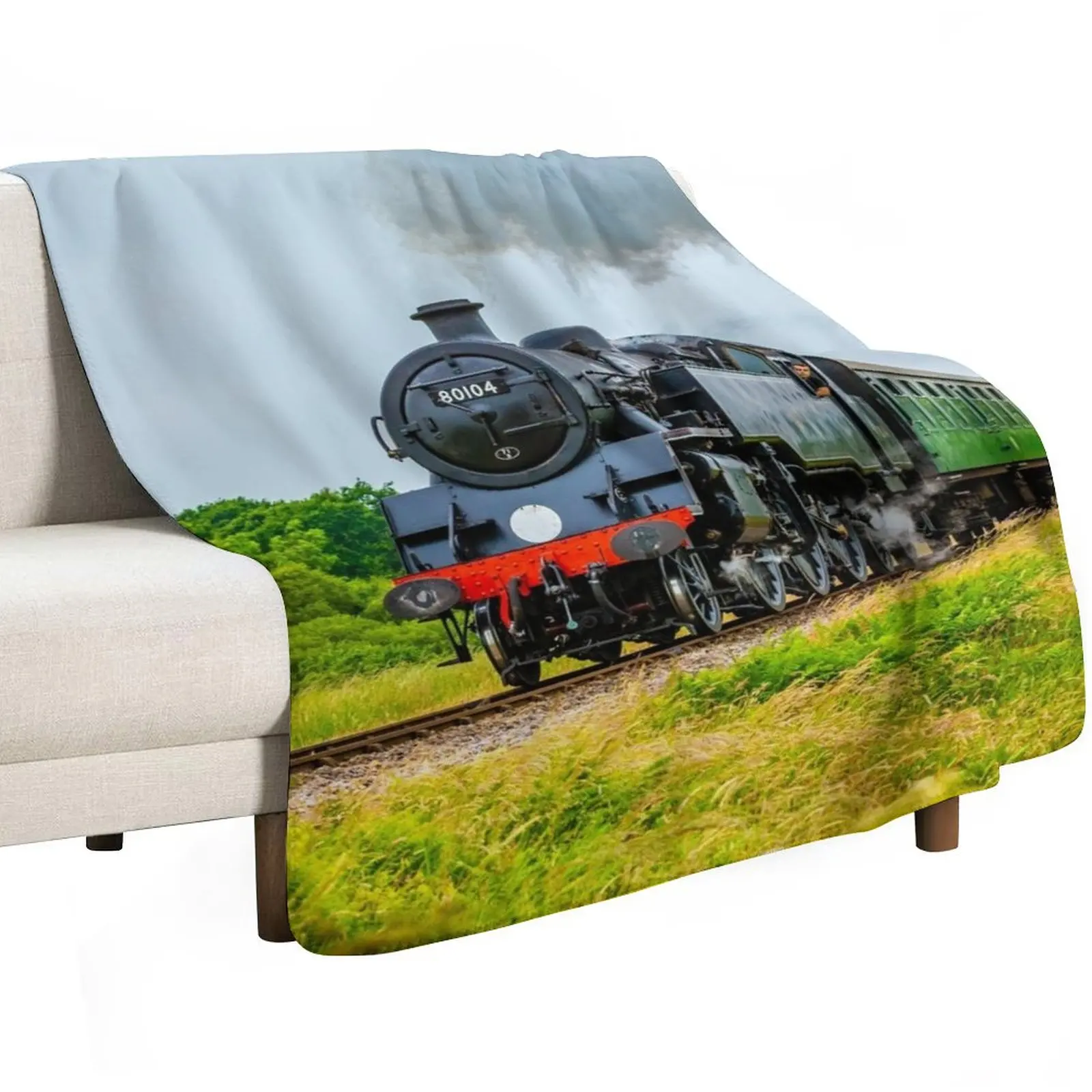 Under full steam Throw Blanket Sofa Throw Travel Warm wednesday Bed linens Extra Large Throw Blankets