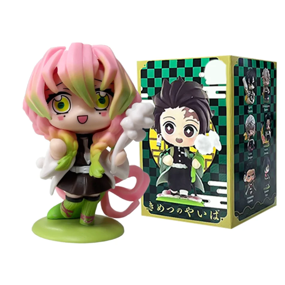 Q-Version Demon Slayer Anime Sitzende Geisterpuppe Tanjiro Nidouzi Inosuke Zenitsu Puppe Actionfigur Spielzeug Weihnachts- und Geburtstagsgeschenk – Detail 9