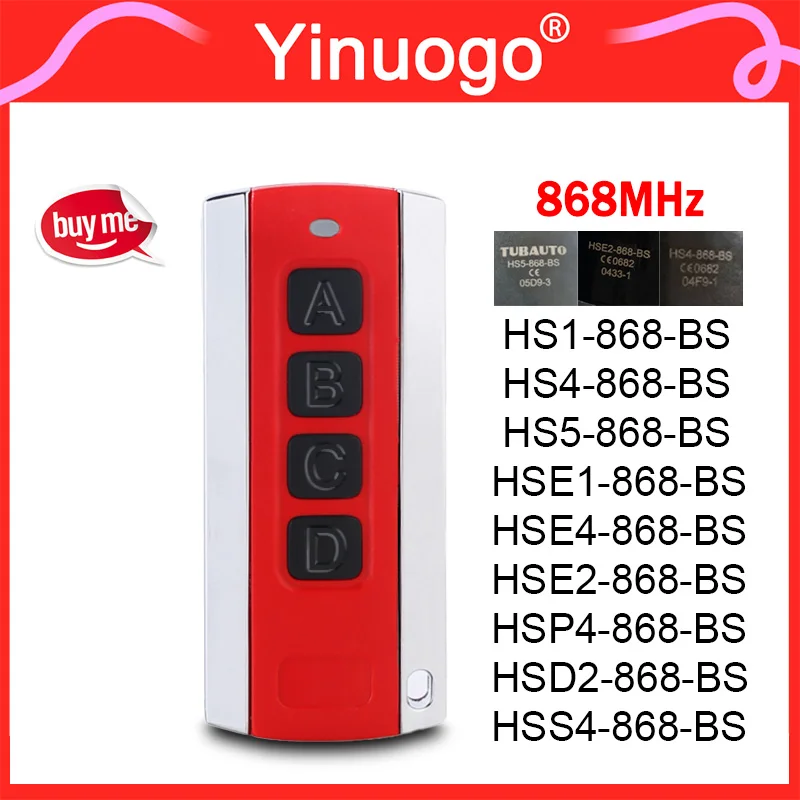 HORMANN HS4-868-BS HS5-868-BS HSE4-868-BS HSE2-868-BS HS1-868-BS HSP4-868-BS HSD2-868-BS HSS4-868-BS Control remoto para puerta de garaje