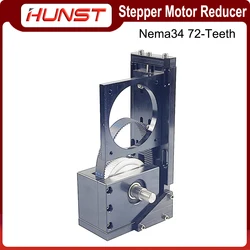 HUNST Stepper Motor Reducer Nema34 72-Teeth/Nema23 38-Teeth for CO2 Laser Cutting and Engraving Machine.