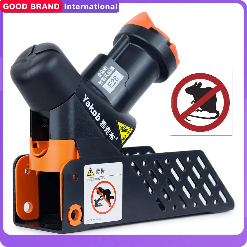 Newest A24 CO2 Portable Easy Multi-catch Mouse&Rat Trap Auto Reset Rodent Killing Machine With Stand