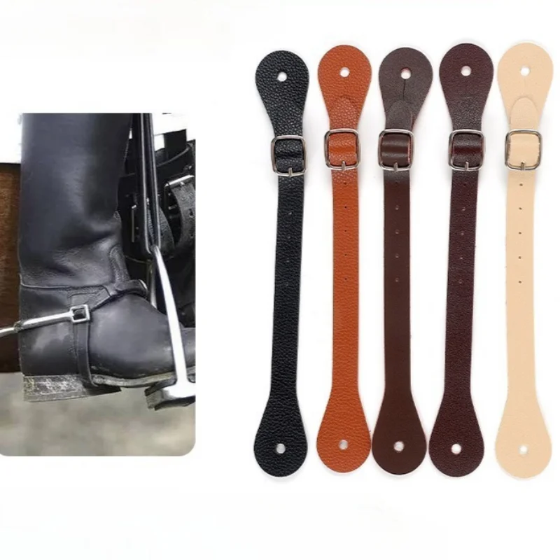 

2 шт. прочные регулируемые британские ремни для ботинок премиум-класса для женщин и мужчин, шпорные ремни для верховой езды, аксессуары