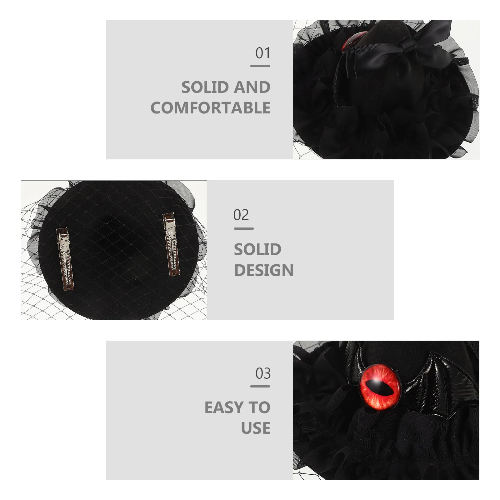 

Billycock Hat Hairpin Vintage Mini Top Hat Clip Steampunk Party Costume Hair Accessories Women Retro Style Decor