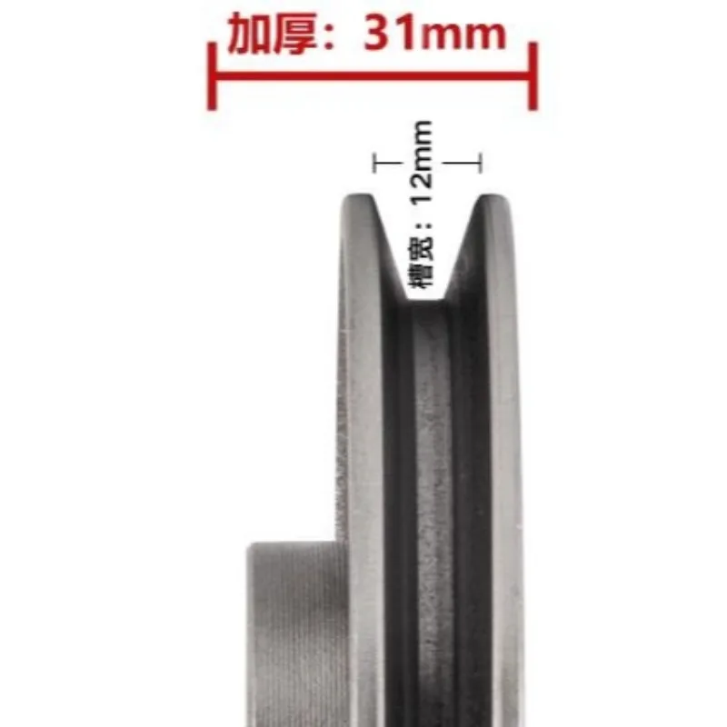 Single-Slot V-Belt Pulley Dia 110mm-200mm A Type Pulley Material Cast Iron Power Tool Accessories