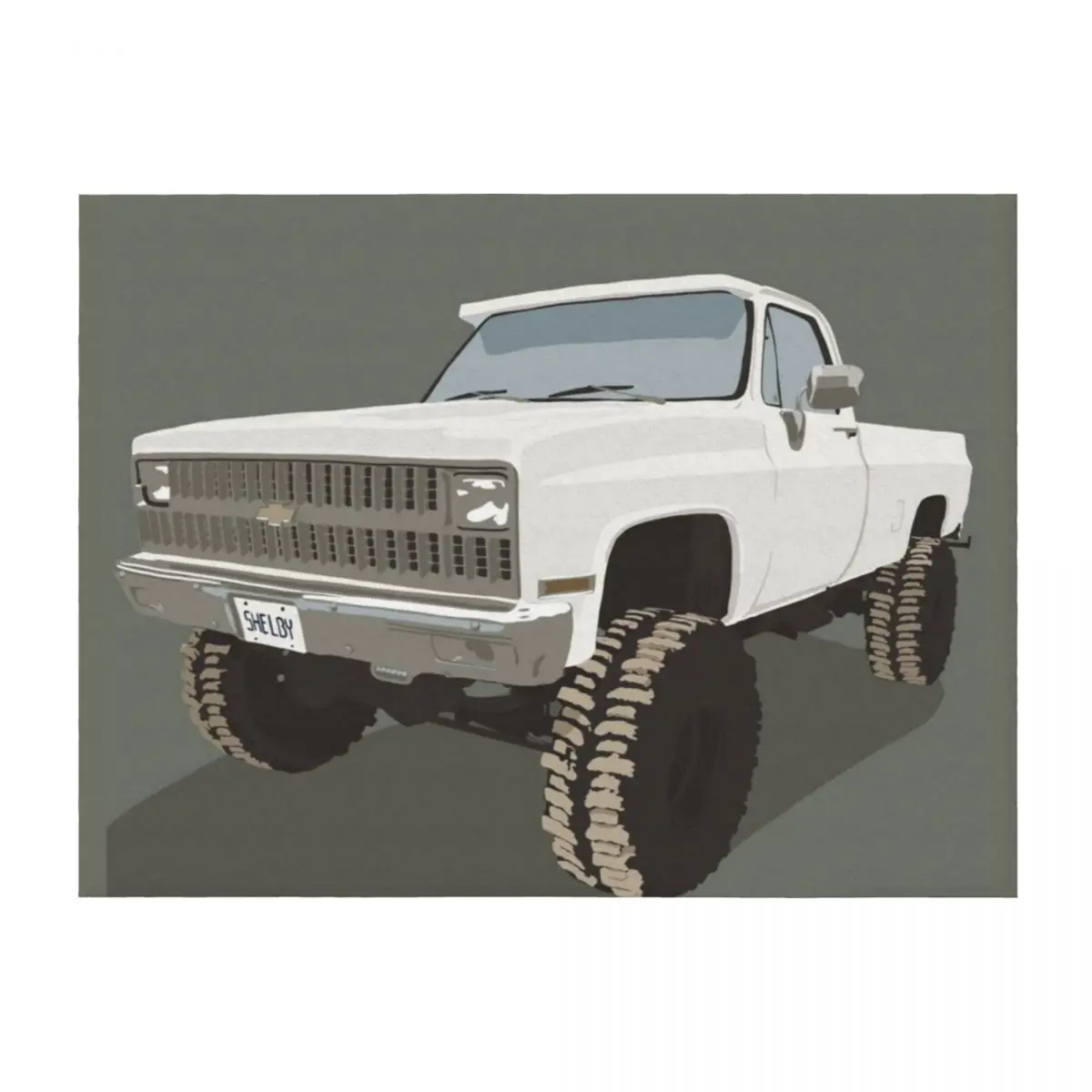 

Big wheeled Chevy Throw Blanket Bed Luxury Thicken Luxury Brand cosplay anime Blankets