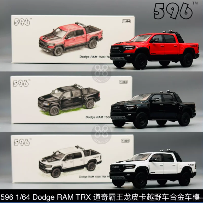 

Pre-sale 596 Model Diecast 1:64 Scale Ram 1500 Alloy Simulation Car Model Ornament Souvenir Display Collection Hobby Gift