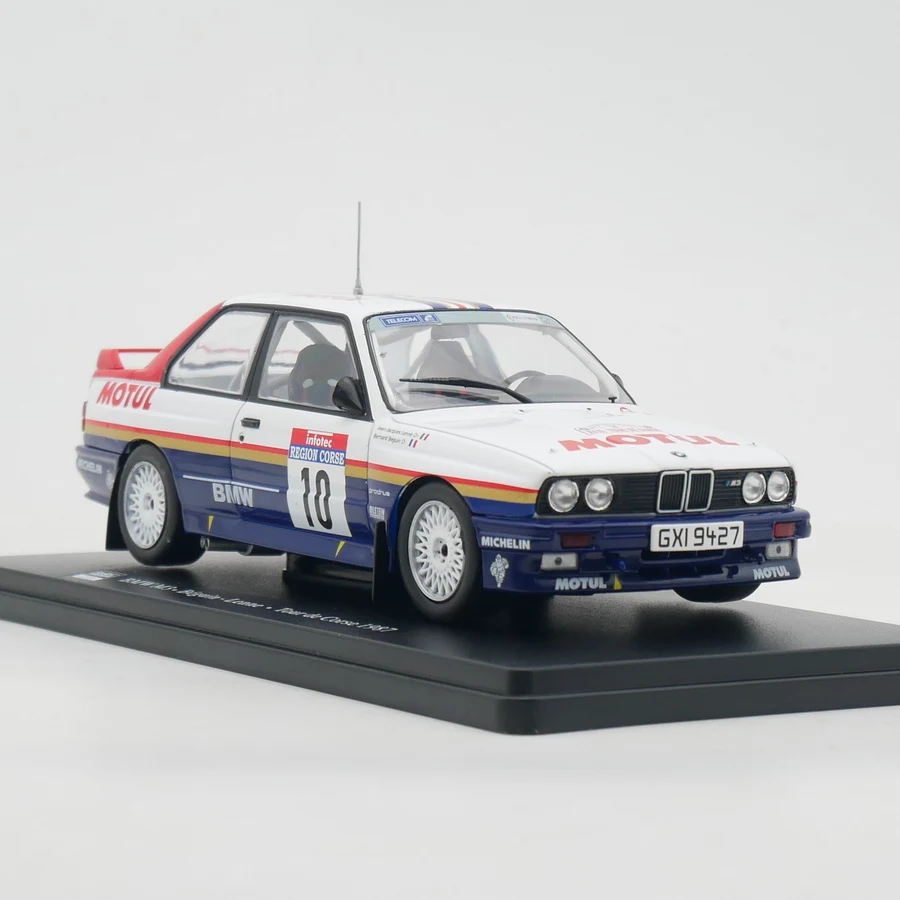 

IXO 1:24 Scale Diecast Alloy BMW M3 WRC 1987 Racing Toys Cars Model Classics Nostalgia Adult Gifts Souvenir Static Display