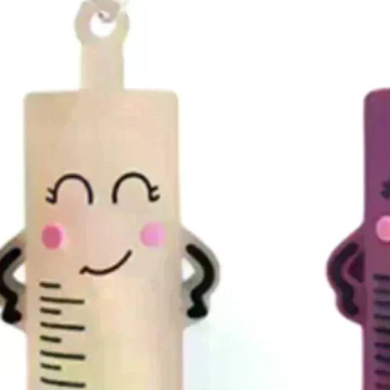 

Ampoule Bottle Opener Keychain Syringe-Shaped Cutter Nurse Doctor Aid Medication Vial Breaker Tool Keyring Backpack Accessories