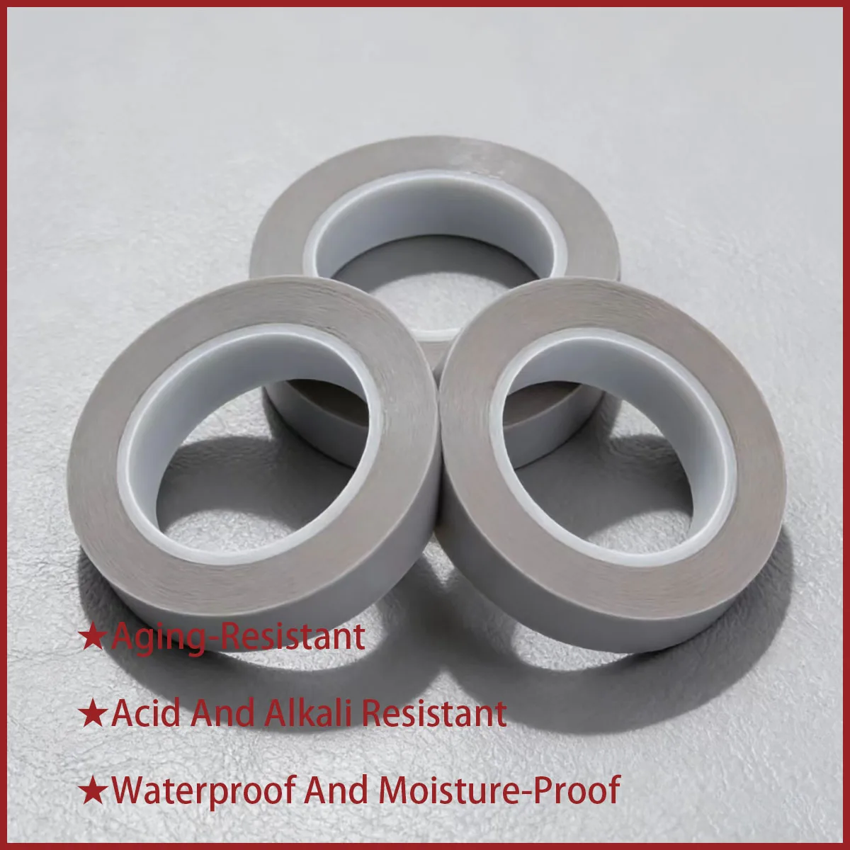 300 ℃ High Temperature Resistant PTFE Film Tape - Industrial Single Sided Insulated Waterproof Tape