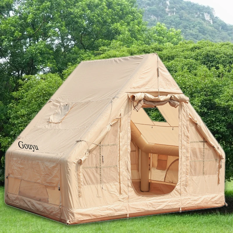 

Inflatable Tent Outdoor No-Build Quick-Open Portable Camping Sun Protection and Mosquito Repellent Picnic Cabin