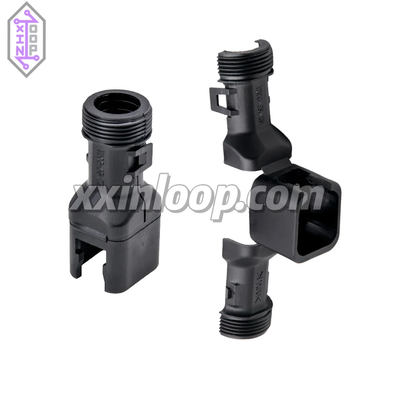 

1011-239-0605 automotive connector backshell accessory black nylon 6 6 6 position 180 degree cable exit design