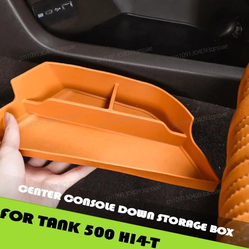 

Car Center Console Storage Box Fit for GWM Tank 500 Hi4-T Modified Center Console Down Storage Box Car Interior Upgrade Parts