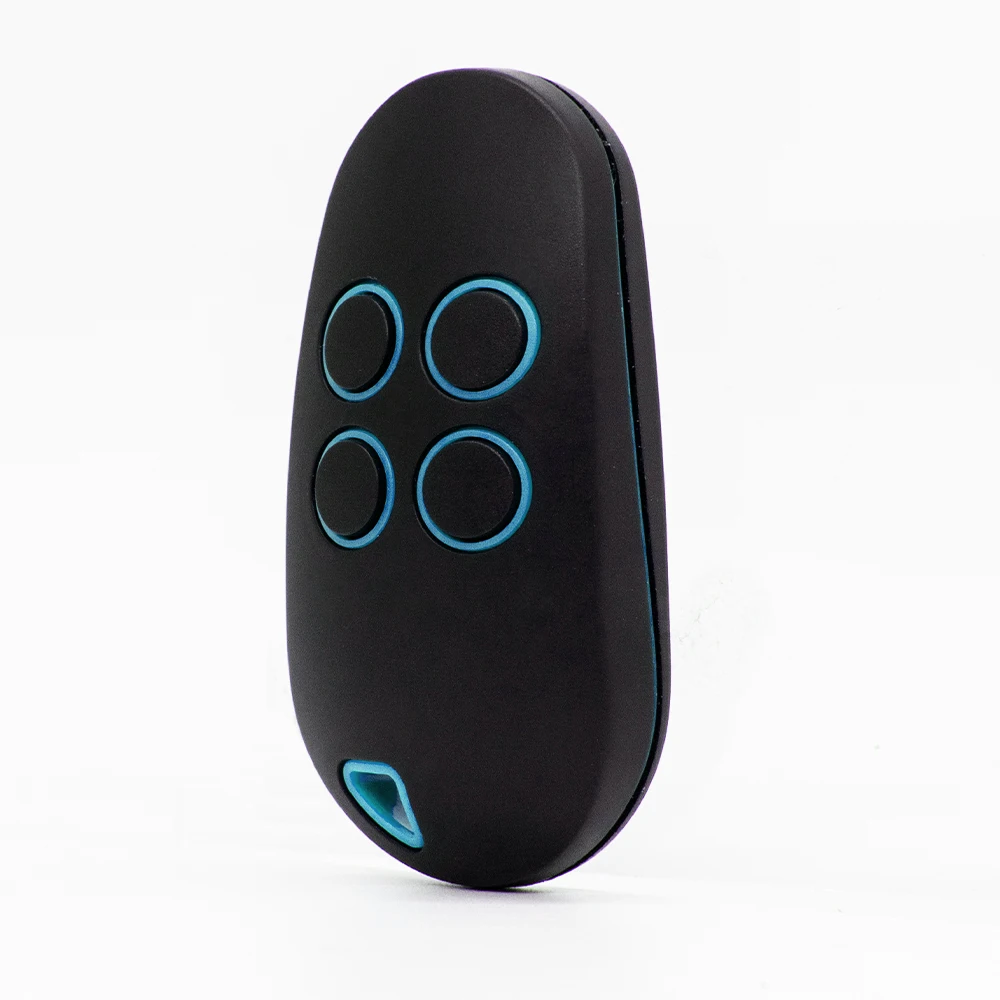 TOP42RBN TOP44RBN Garage Door Remote Control Work For AT02EE, AT04EE AT02EV, AT04EV 433MHz Rolling Code Blue Buttons Transmitter