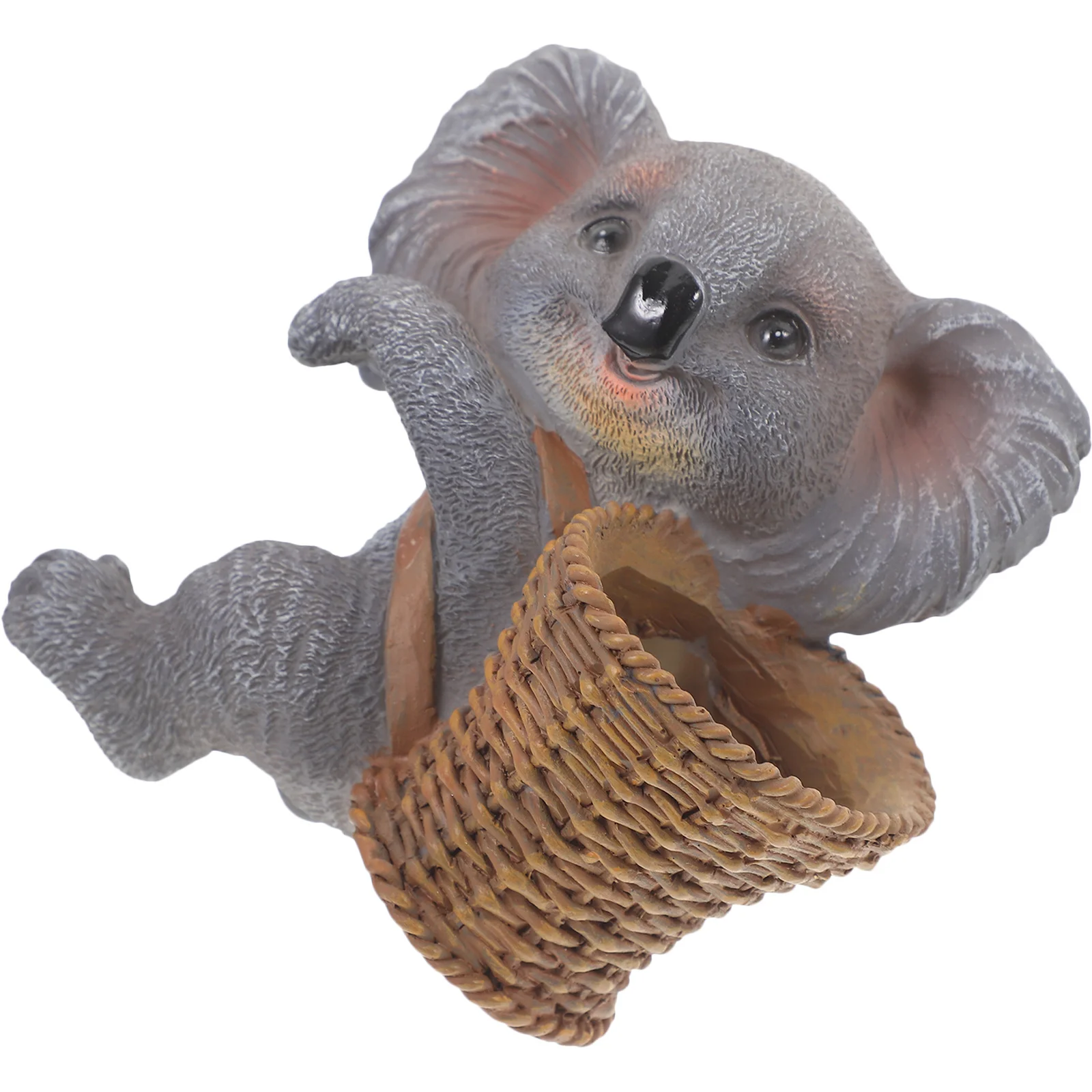 

Koala Decor Resin Hanging Animal Ornament for Garden Yard Courtyard Outdoor Space Beautiful Lifelike Design Smooth Finish