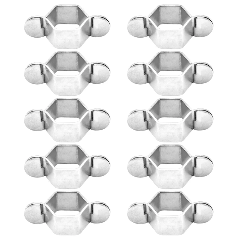 Jeu 10 petites clés hexagonales, petite collection clés hexagonales pour les tâches tuyaux tressés