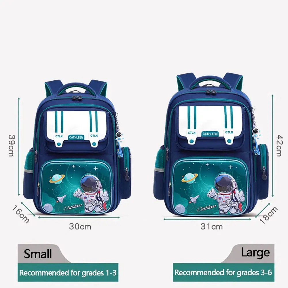 AstronsomPrint-Sac à dos d\'école de grande capacité, sac à dos multifonctionnel, protection de la colonne vertébrale, fournitures scolaires