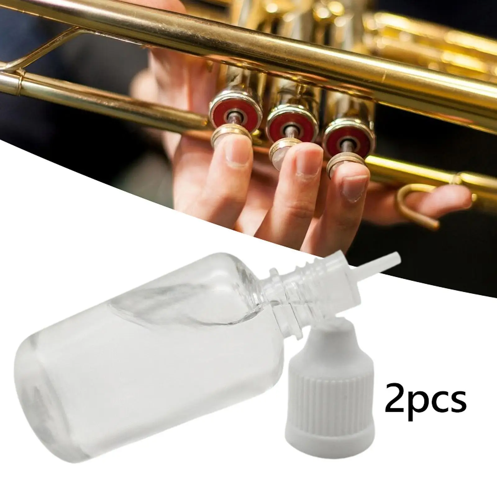 Brass Pipe Musical Instrument Oil 30ml Portable for Trumpet Clarinet Cornet