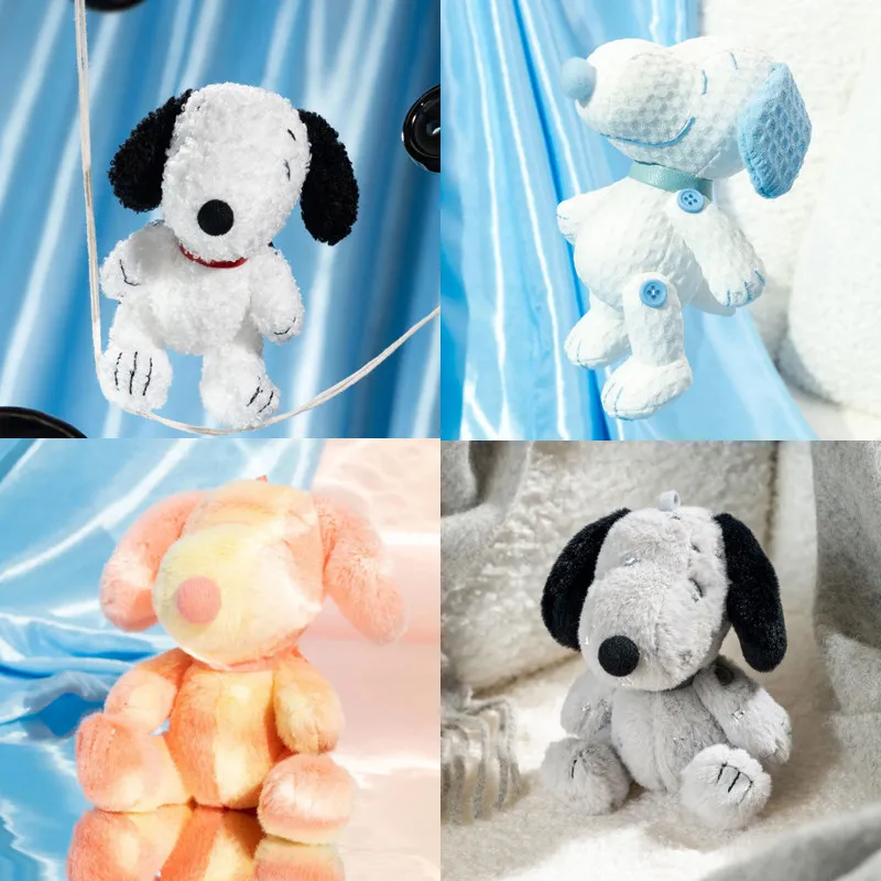 

Snoopy Fun Button Series Keychain Blind Box Cute Cartoon Mystery Bag Pendant Collection Hanging Ornament Surprise Gift