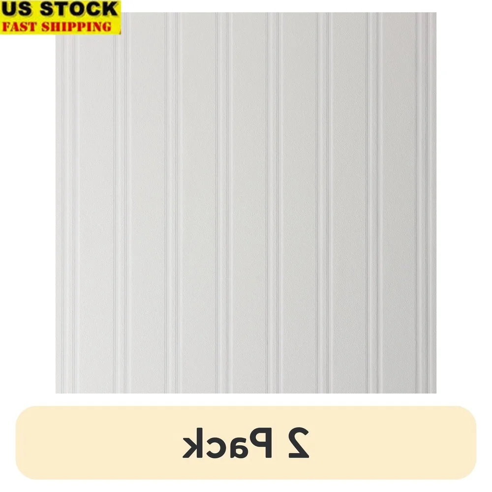 

2 упаковки виниловых обоев для покраски, дизайн из бисера, моющиеся, текстурированные, расширенные виниловые обои, случайный вариант, домашний декор, 56,4 кв. футов