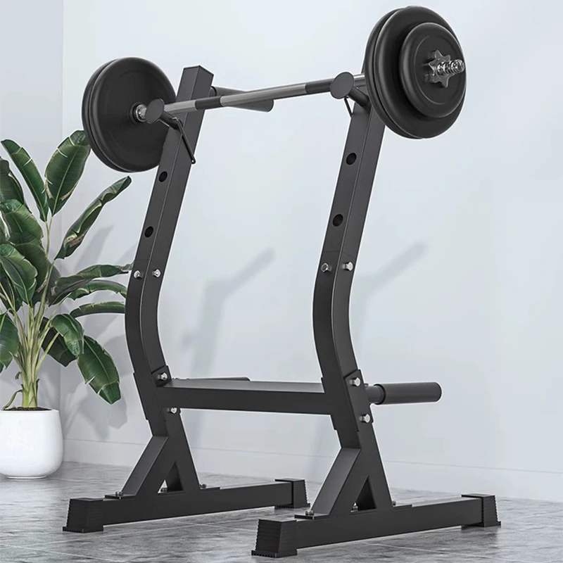 Bench Press Squat Rack Household Dumbbell Bench Weight Bench Men's Bench Press Bench Barbell Rack Indoor Parallel Bar Fitness Eq