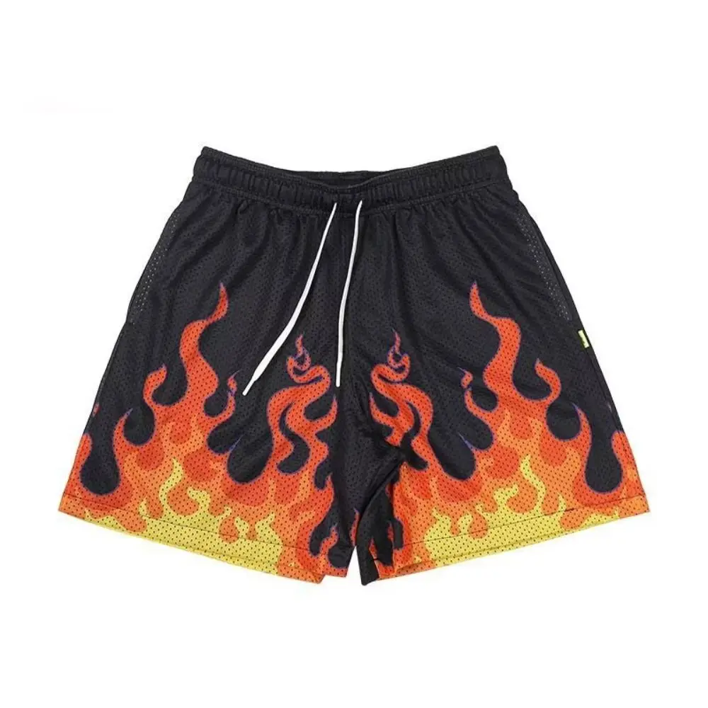 Unisex Basketball Shorts Fashion Polyester Fiber Loose Print Surf Shorts Beach Shorts Summer