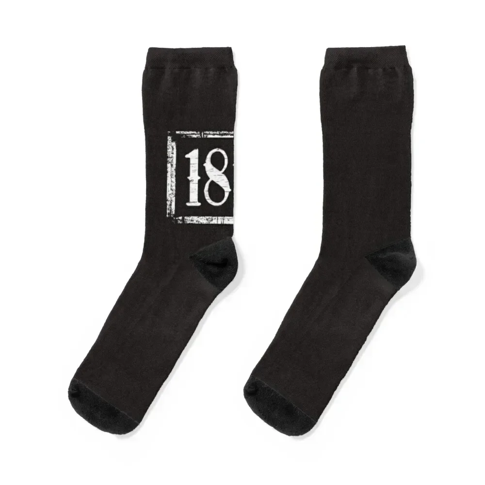 1883 Logo Classic T-Shirt Socks soccer anti-slip floor colored Women Socks Men's