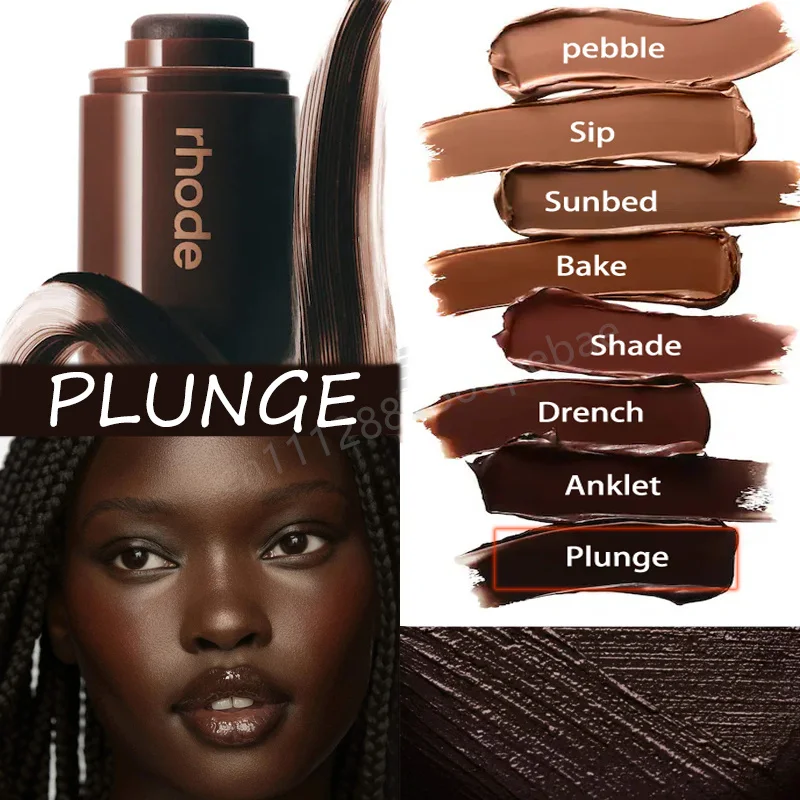 Rhodeskin Contour Stick Waterdichte Bronzer Natuurlijke Finish Neus & Kaaklijn Contouring Zakformaat Cadeau voor Vrouwen Dagelijkse en Feestmake-up
