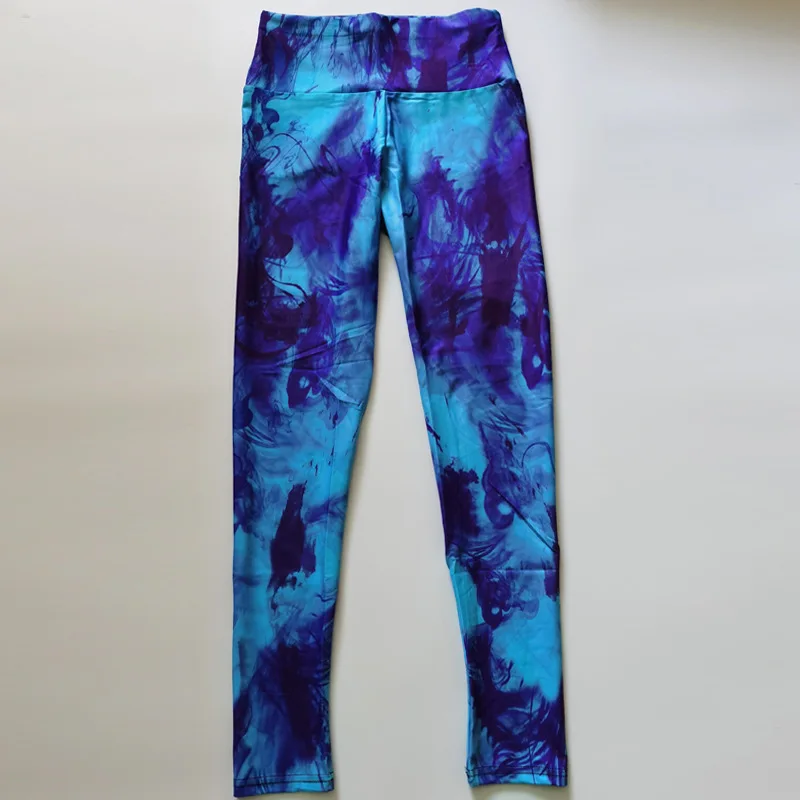 Damski Tie-Dye legginsy gimnastyczne bez szwu Mujer biustonosze Push Up Fitness sportowy wysoki stan trening Youga Leggins zestaw gimnastyczny dla kobiet