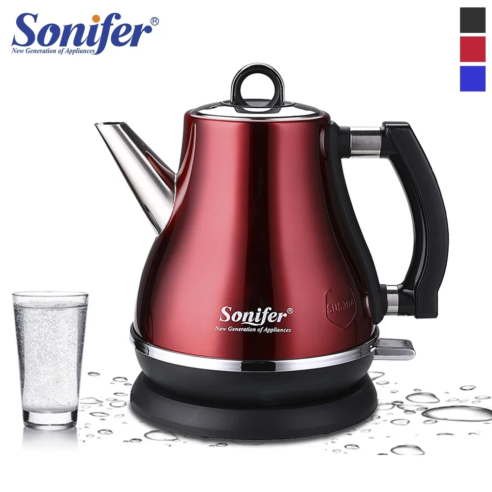 

1.2L Colorful 304 Stainless Steel Kettle 1500W Household 220V Quick Heating Boiling Tea Pot