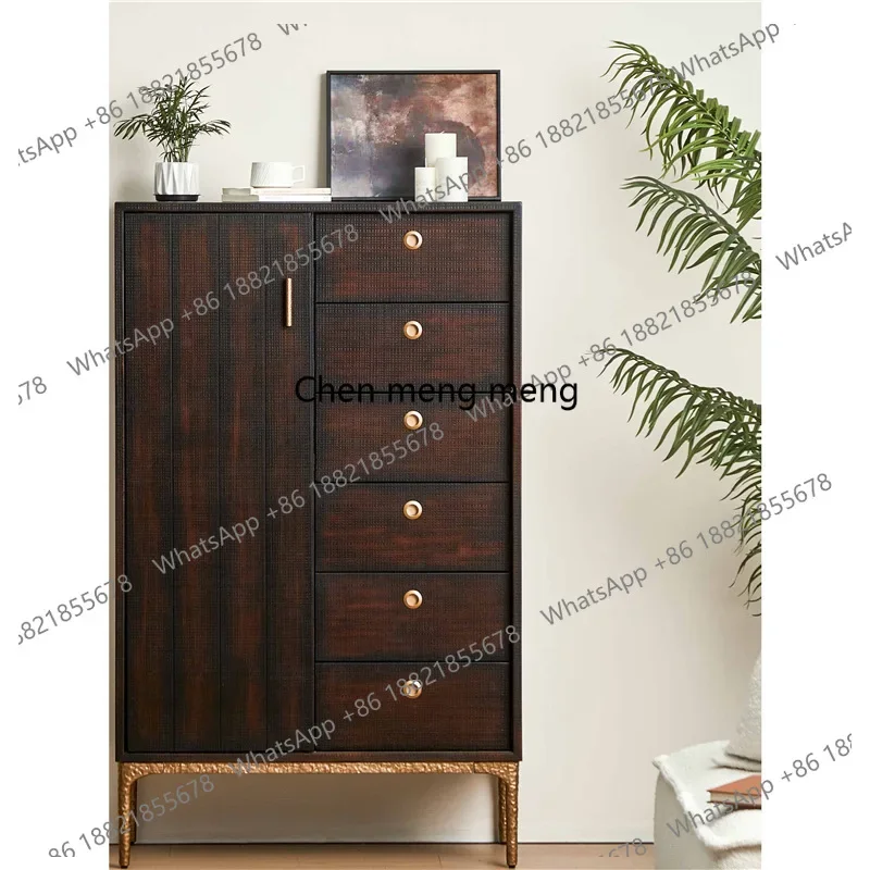 

Hot sales All solid wood dining side cabinet, living room side cabinet, sofa side, storage cabinet