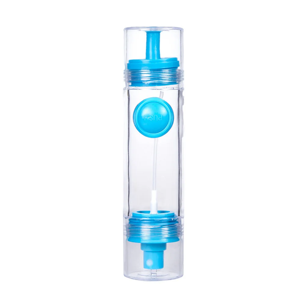 

Press Dispenser Bottle Blue Heat Resistant Waterproof Lightweight Sauce Vinegar Pourer For Kitchen Bbq Camping