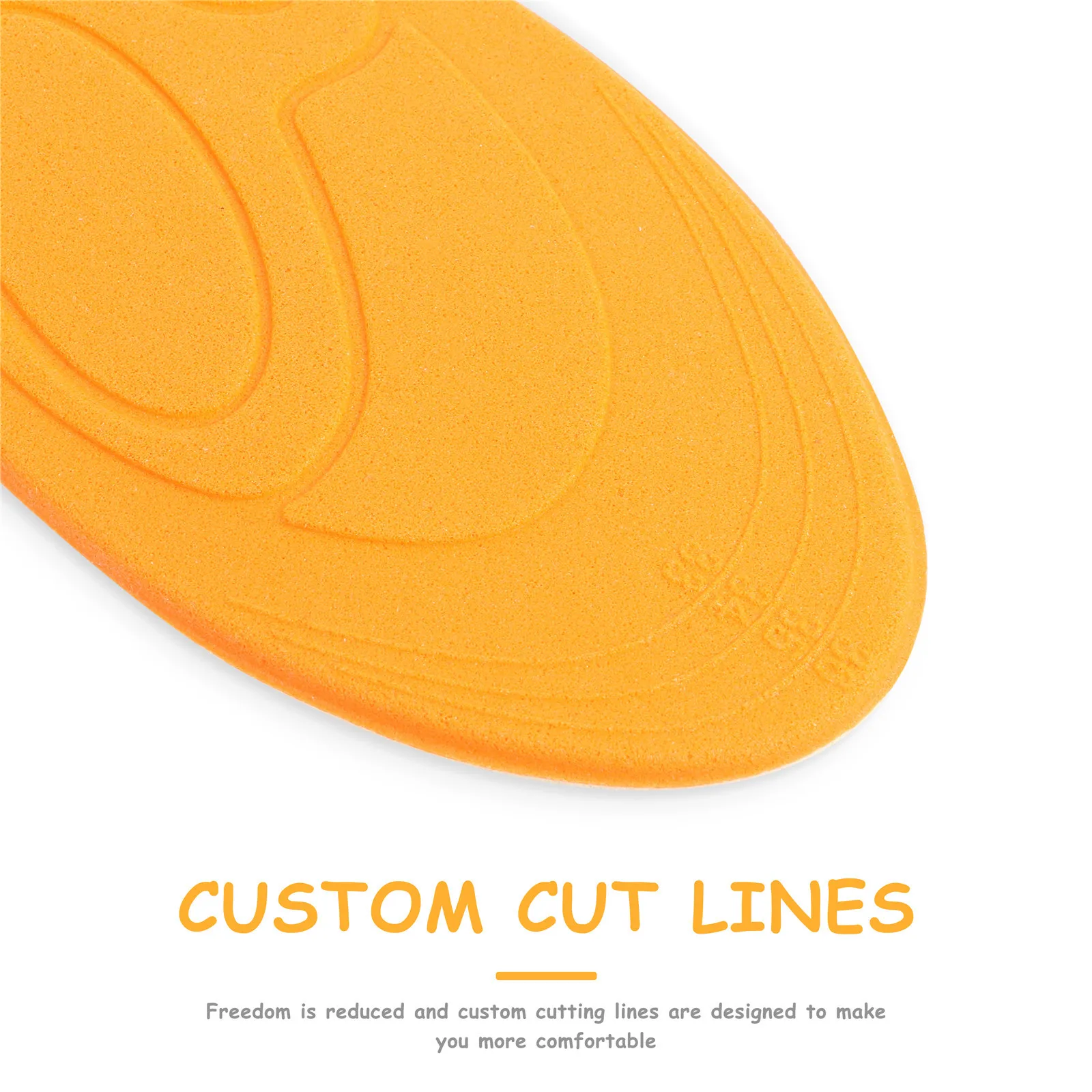 2Pairs الاطفال الرياضة امتصاص الصدمات النعال قوس دعم استبدال تنفس خففت منصات القدم تدليك إدراج الأحذية #1