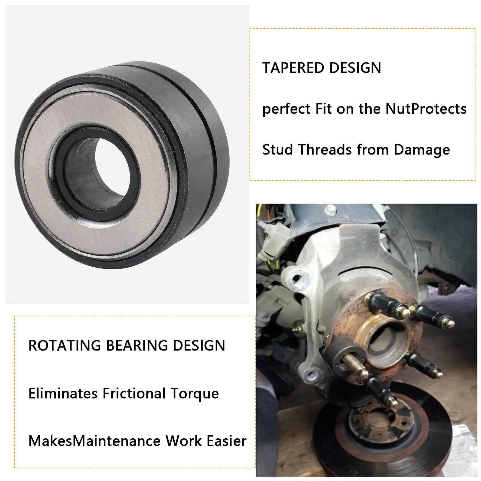 Universal 22800 Wheel Stud Installer Tool For Most All Automotive Light-duty Truck Wheel Studs Compatible Bearing Tools