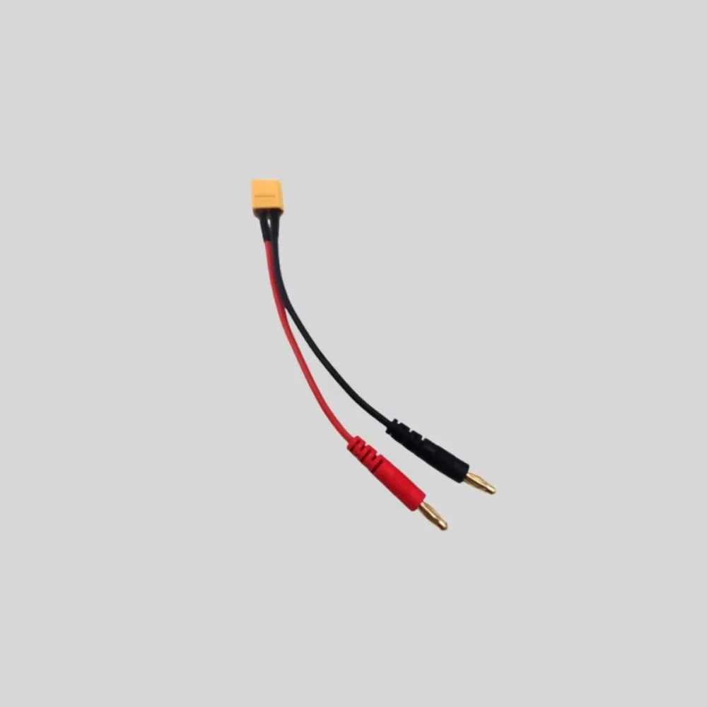 4.0mm Banana Plug Adapter 4.0mm Banana Plug to XT60/T/XT30 Plug Extension Cable for Battery Charging view 3