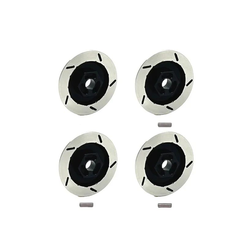 

Металлическая декоративная деталь тормозного диска 12 мм для MN 1/12 MN128 MN86 MN86S G500, металлическое обновление радиоуправляемого автомобиля, аксессуары OP, детали