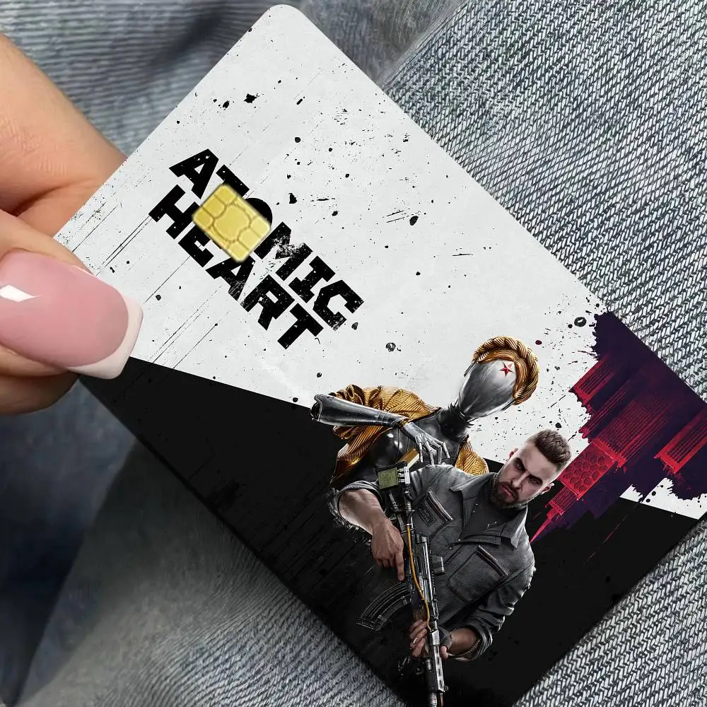 أنيمي A-الذري H-القلب 100% رائجة البيع أمين الائتمان الخصم البنك بطاقة حافلة بطاقة فيلم الجلد ملصق