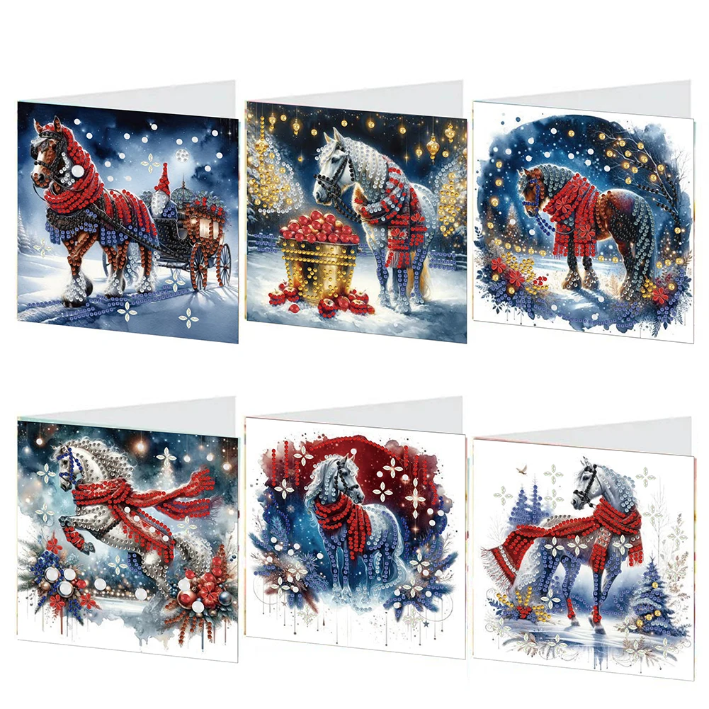 6pcs DIY Rhinestone Diamond Ar - Xmas Resin Art ulasan dan harga
