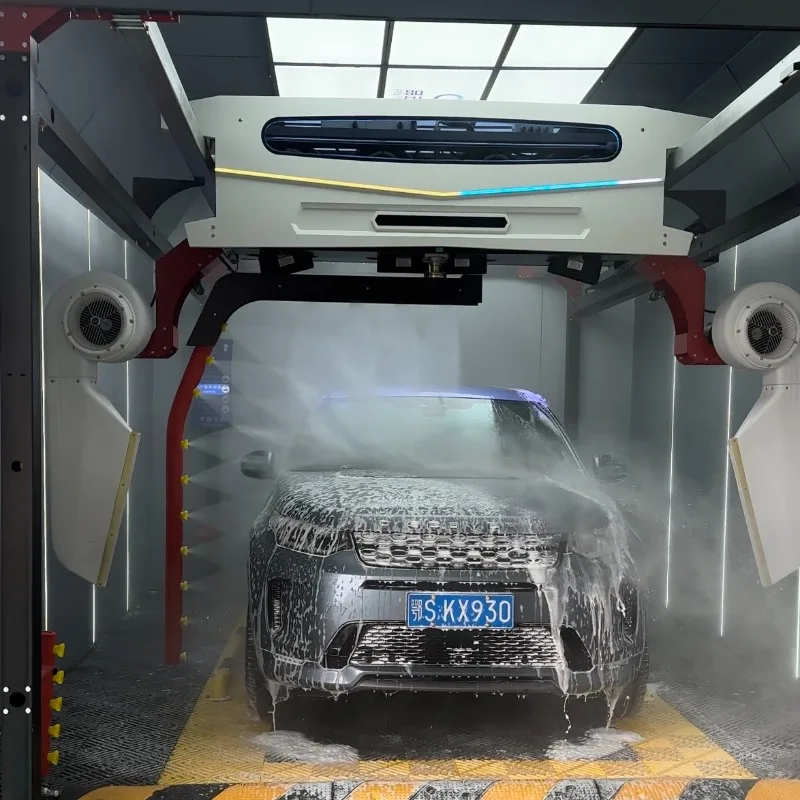 Customized With A Fully Automatic Car Washing Machine Featuring 360° Rotation And Air-drying Function.