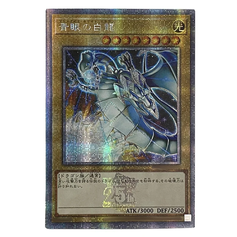 Black Magician Girl Flash Card Blue-Eyes White Dragon Red-Eyes Black Yu-Gi-Oh! Tcg Diy Action Spielzeugfiguren Anime Game Collection