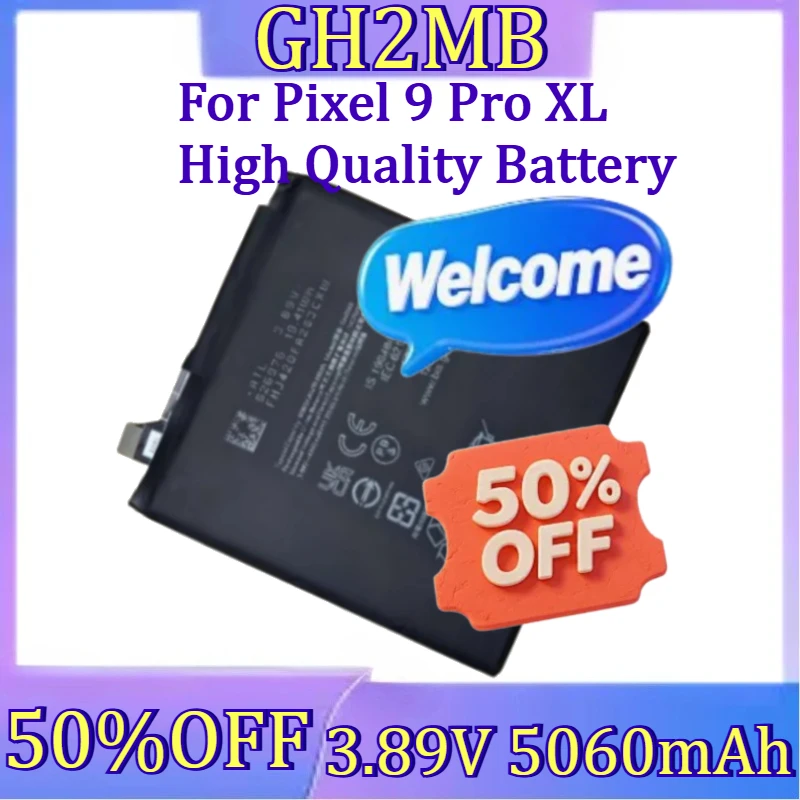 

For Pixel 9 Pro XL High Quality Battery New GH2MB 3.89V 5060mAh Replacement Mobile Phone Battery
