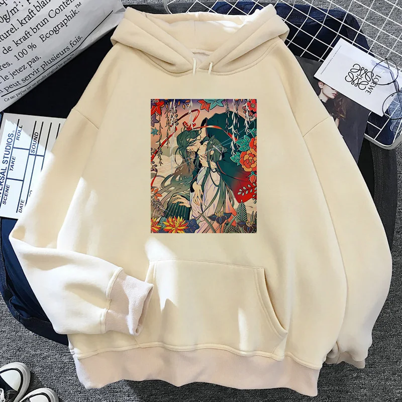 Mo Dao Zu Shi hoodies women Korean style graphic anime Winter  sweatshirts pulls women harajuku tracksuit