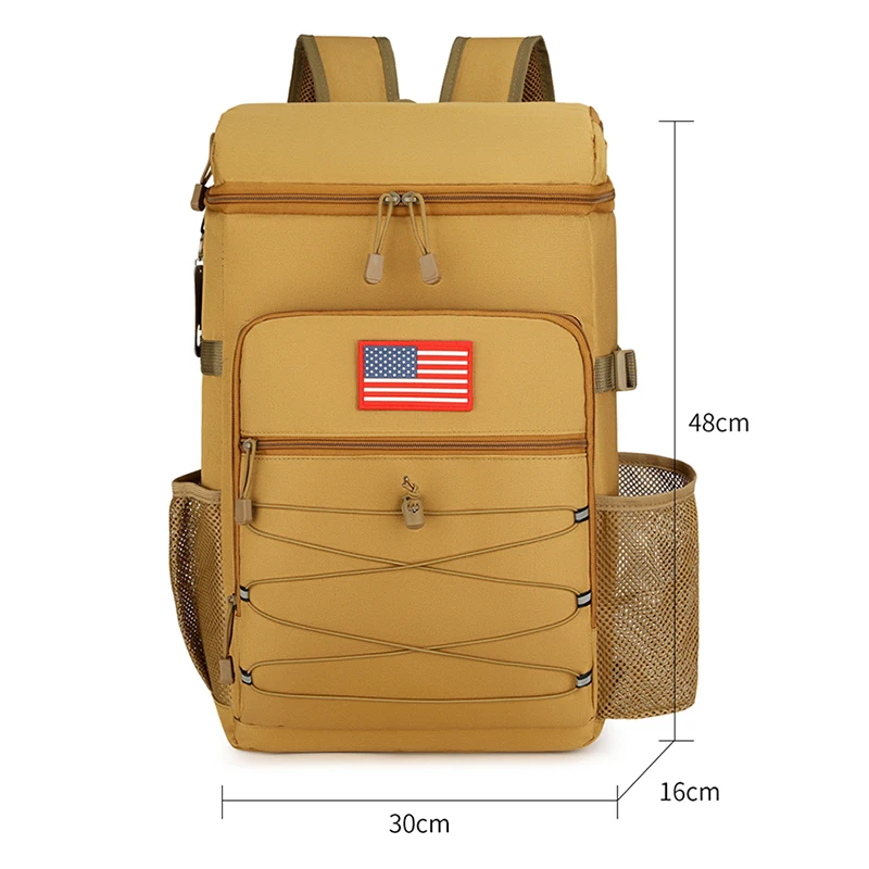 Toposhine 25L タクティカルバックパック アウトドアバッグ EDC フィットネスバックパック レディース/メンズ ハイキング サバイバルバックパック メンズ デュアルカップホルダー ジム