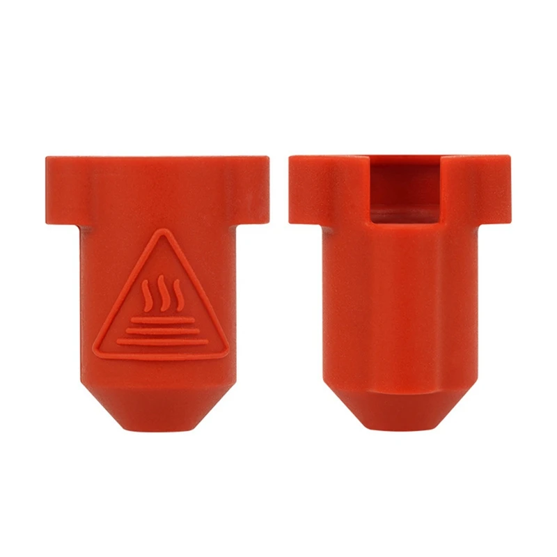 5Pcs Silicone Socks Heat Insulation Case Cover For Creality K1/ K1max  Heating Block Kit For K1 Hotend Red Durable